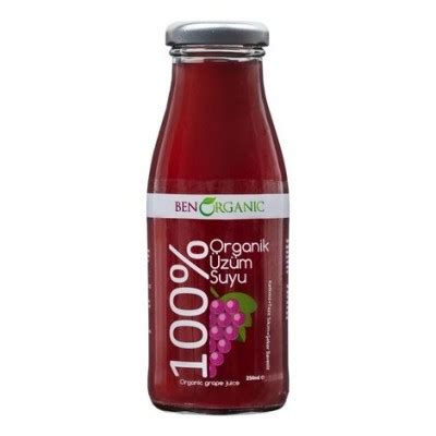 Ben Organic Üzüm Suyu 250 ml Sarper Market