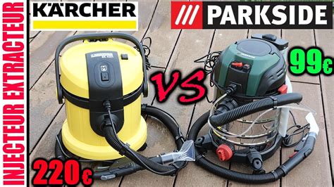 Aspirateur Injecteur Extracteur Parkside Vs Karcher Se Pws C