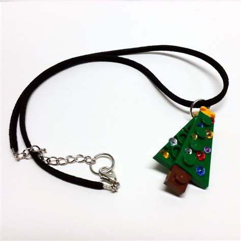 Mini Christmas Tree Necklace - Etsy