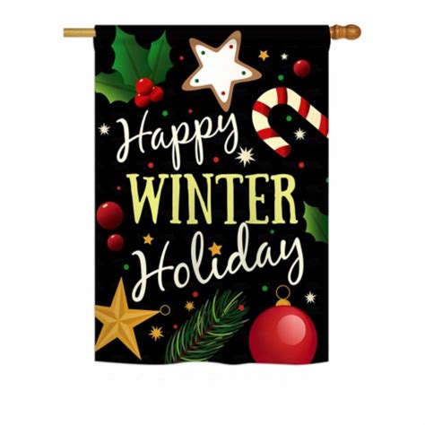 Breeze Decor BD XM H 114148 IP BO DS02 US Happy Winter Holiday Winter