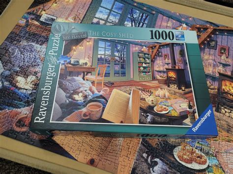 My Haven No The Cosy Shed Piece Ravensburger Jigsaw Used