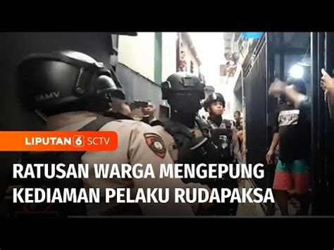 Warga Kepung Terduga Pelaku Rudapaksa Di Makassar Polisi Lepaskan