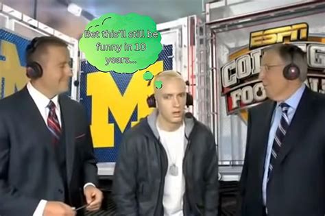 10 Years Ago: Eminem's Legendary Interview During Michigan/ND