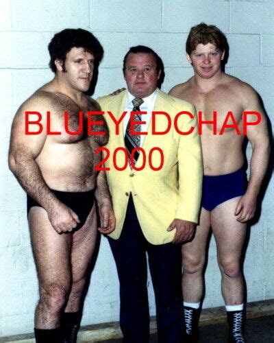 Bruno Sammartino Arnold Skaaland Bob Backlund Wrestler X