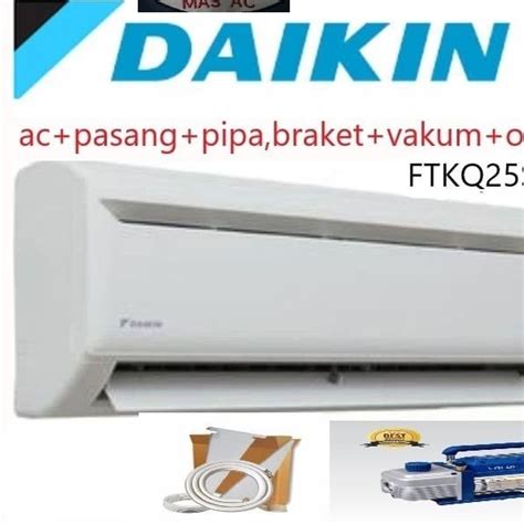 Jual Ac Daikin Flash Inverter Pk Ftkq Harga Unit Saja Shopee