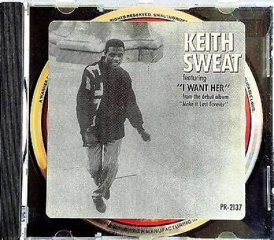 KEITH SWEAT I WANT HER PROMO CD TEDDY RILEY REMIX 5TRX NEW JACK SWING ...