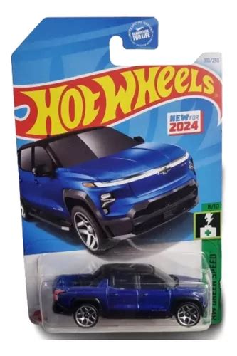 Hot Wheels Silverado Ev Rst Hw Green Speed