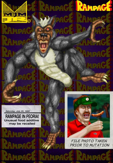 Rampage - Ralph detail by wondermanrules on DeviantArt