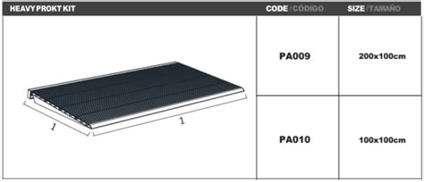 Tarimas Para Rampas De Acceso PROKT SYSTEM