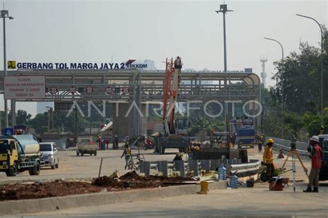 Proyek Tol Becakayu Antara Foto