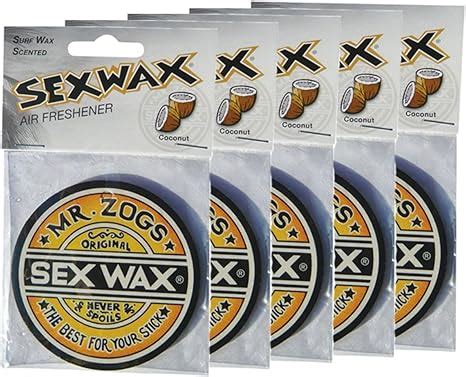 Mr Zogs Sex Wax Car Air Freshener Surf Assorted Fragrances New X