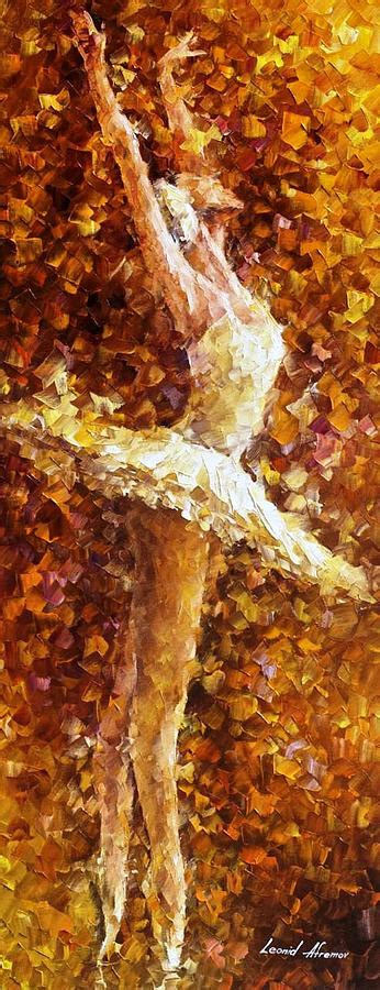 Ballet Of The Soul Palette Knife Oil Painting On Canvas By Leonid