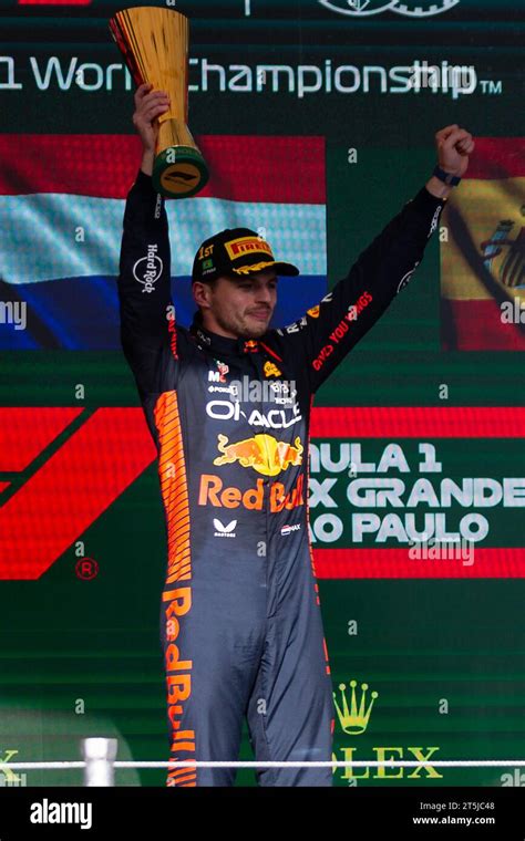 Sao Paulo Brasilien November 2023 MAX VERSTAPPEN Von RED BULL RACING