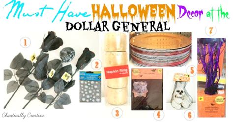 Dollar General Halloween Tablescape - Chaotically Creative