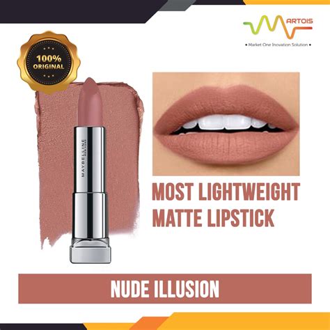 Jual Maybelline Color Sensational The Powder Mattes Lipstick Nude