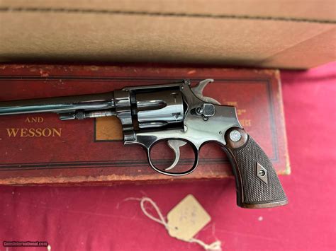 Smith Wesson St Model K Outdoorsman Revolver Lr K