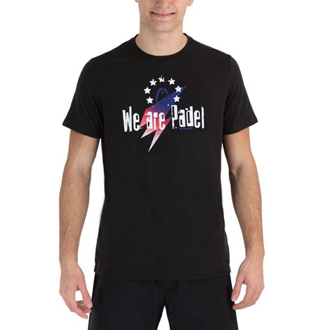 Head Wap Star Men S Padel T Shirt Black