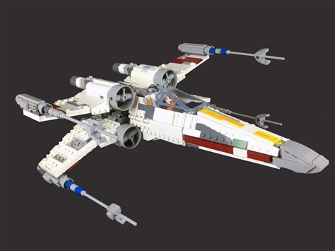 Lego Moc Incom T X Wing Starfighter Red By Bricksofficial