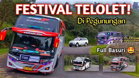 Kompilasi Telolet Basuri Bus Indonesia Unik Demam Telolet Basuri