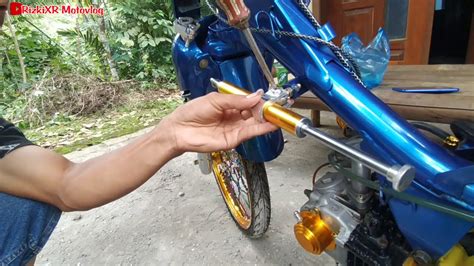 Pasang Stabilizer Stang Jupiter Street Racing Jupiter Modifikasi