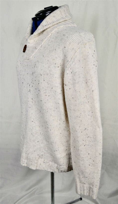 Telluride Clothing Company Wool Beige Shawl Collar Pu Gem