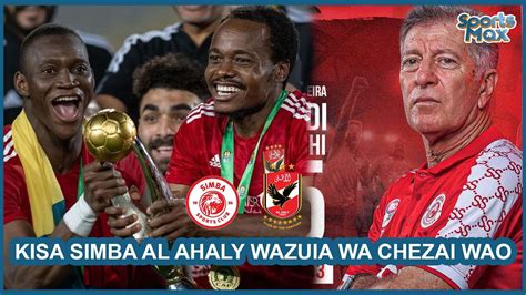 Al Ahaly Yaiogopa Simba Yawakataza Wachezaji Wake Wasiondoke Kwenye