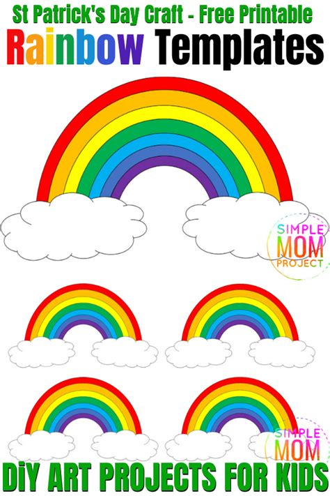 Printable Rainbow Craft