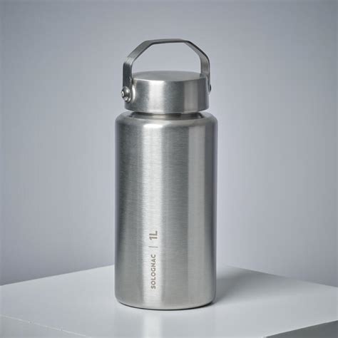 Customer Reviews Water Bottle With Screw Cap Bushcraft 1 L Stainless