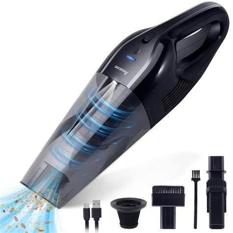 Handheld Vacuum Cordless Portable 10kpa Wireless Lightweight Strong Suction Power