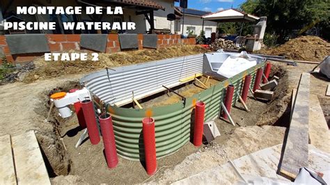 Montage D Une Piscine Waterair Episode 2 YouTube