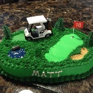 Golf Course Cake - CakeCentral.com