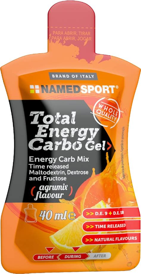 Amazon Namedsport Total Energy Carbo Gel Agrumix Food Supplement