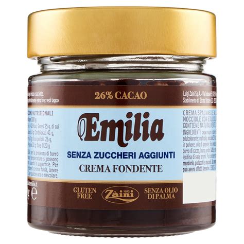 EMILIA CREMA FONDENTE S Z ZAINI GR 200 L Ecommerce Secondo Iper Tosano