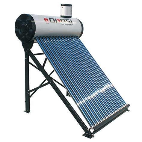 Non Pressure Two Pipe Inlet Outlet Solar Water Heater China Factory Price