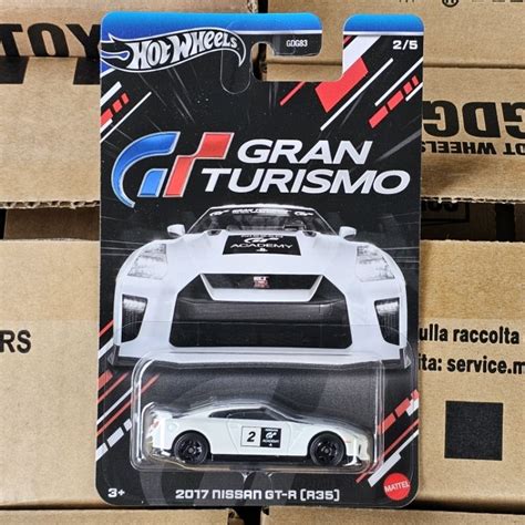 HOT WHEELS 2017 NISSAN GTR R35 EXCLUSIVE SERIES GRAN TURISMO Shopee