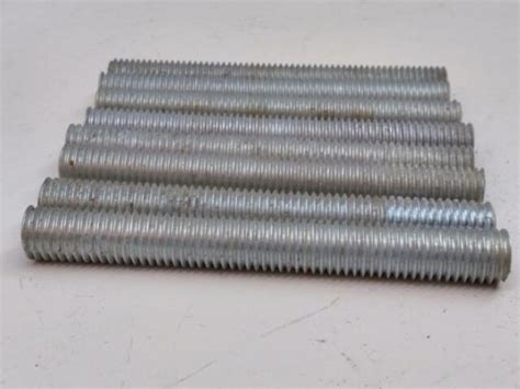 Fastenal 5 8 10 X 5 1 4 Hot Dip Galvanized Threaded Rod Pack Of 8 EBay