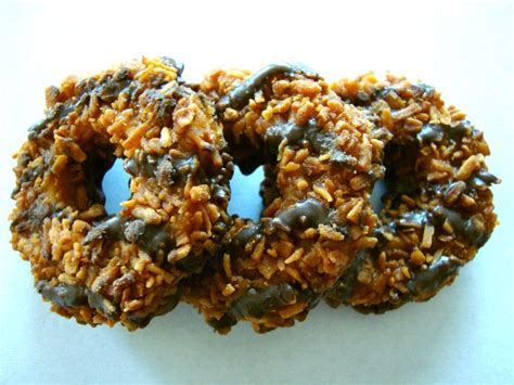 Girl Scout Cookies, Samoas | SNACKEROO