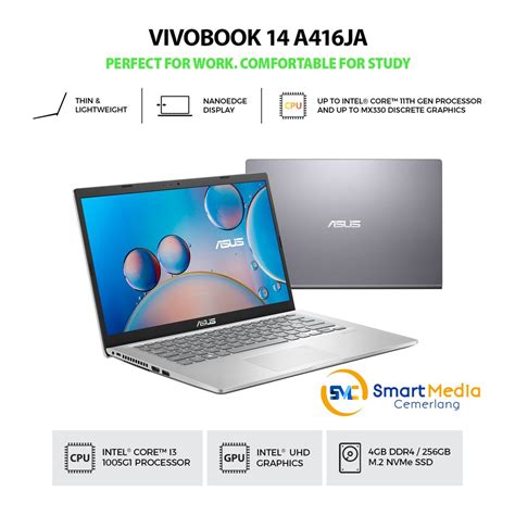 Jual Laptop Asus Vivobook 14 A416JA FHD321 i3 1005G1|4GB|256GB|14"FHD ...
