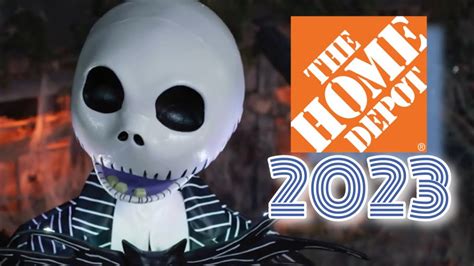 NEW 13ft Jack Skellington Singing Animatronic Home Depot 2023 YouTube