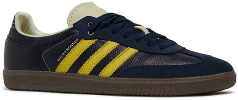 Wales Bonner x adidas Samba 'Collegiate Navy Yellow' - S42595 - Novelship