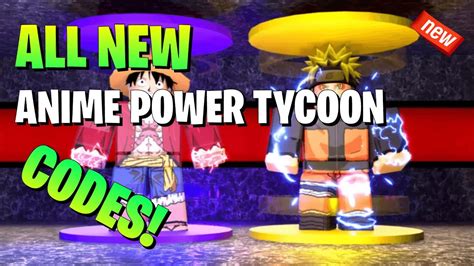 NEW ALL 6 ACTIVE ANIME POWER TYCOON CODES FOR SEPTEMBER 2022