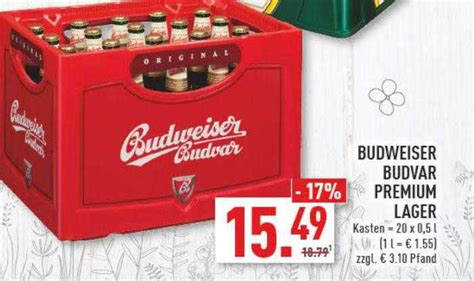 Budweiser Budvar Premium Lager Angebot Bei Marktkauf