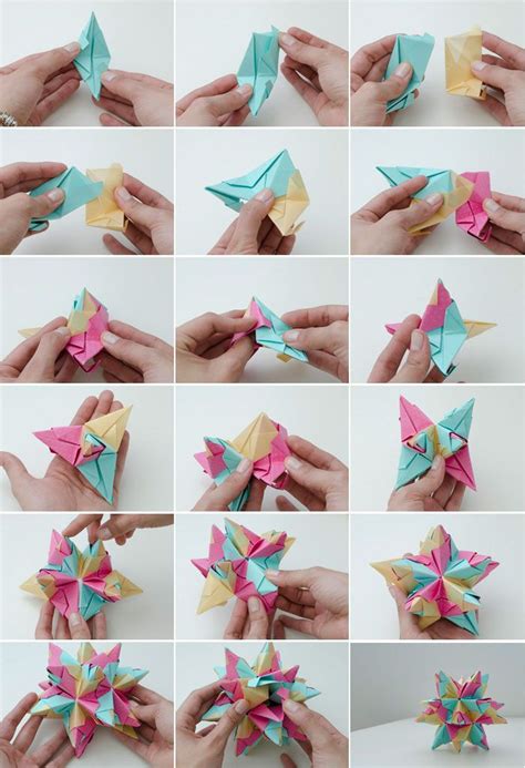 ORIGAMI STAR | Origami and quilling, Origami design, Paper crafts origami