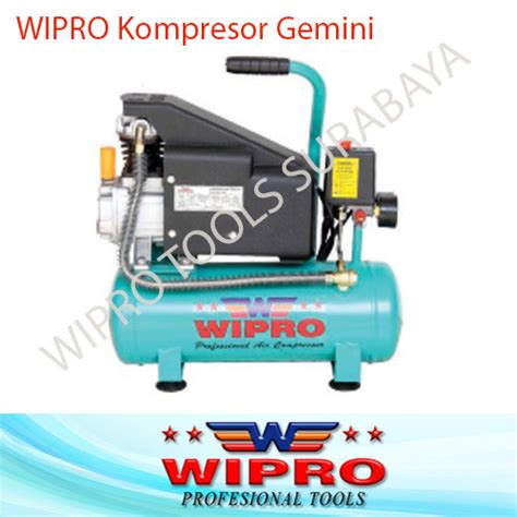 Jual Kompresor Compressor Hp V Tangki Liter Wipro Gemini