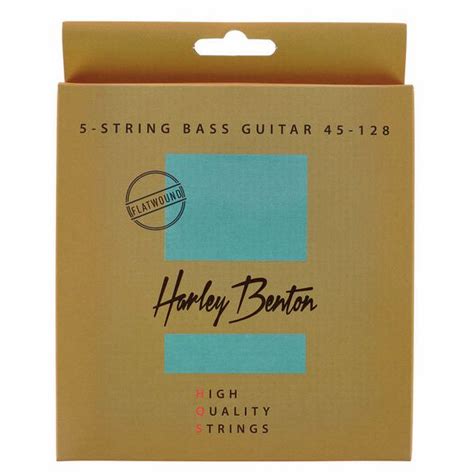 Harley Benton HQS Bass 5 45 128 Flatwound Thomann United Kingdom