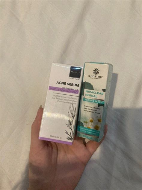 Scarlett Azarine Acne Serum Peeling Serum On Carousell