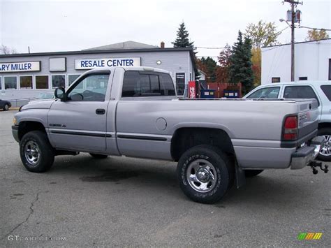 1998 Radiant Silver Metallic Dodge Ram 1500 Laramie Slt Regular Cab 4x4