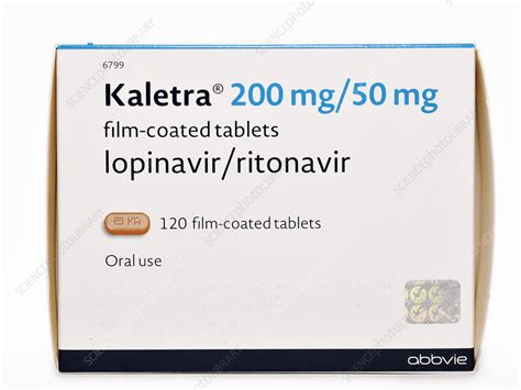 Lopinavir ritonavir HIV drug - Stock Image - C026/1443 - Science Photo Library