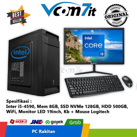 Jual PC Rakitan NEW Intel Core I3 Lengkap Untuk Office Sekolah Kasir