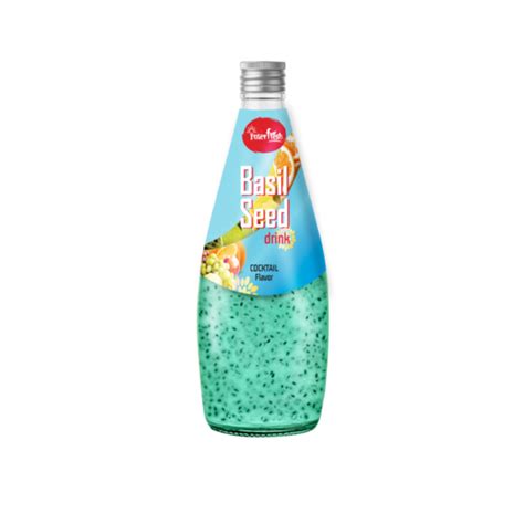 290ml Interfresh Basil Seed Drink Cocktail Flavour INTERFRESH FOOD